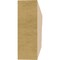 Ekena Millwork 2in. W x 6in. H x 16in. L Mediterranean Woodgrain TimberThane Rafter Tail, Primed Tan RFTUR02X06X16MEDRCPR - alternate 6